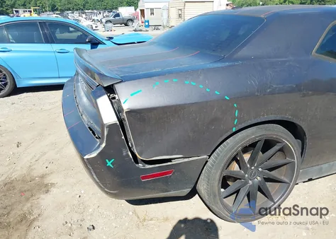 2014 Dodge Challenger R/T z USA, uszkodzony, nr VIN 2C3CDYBT3EH153440